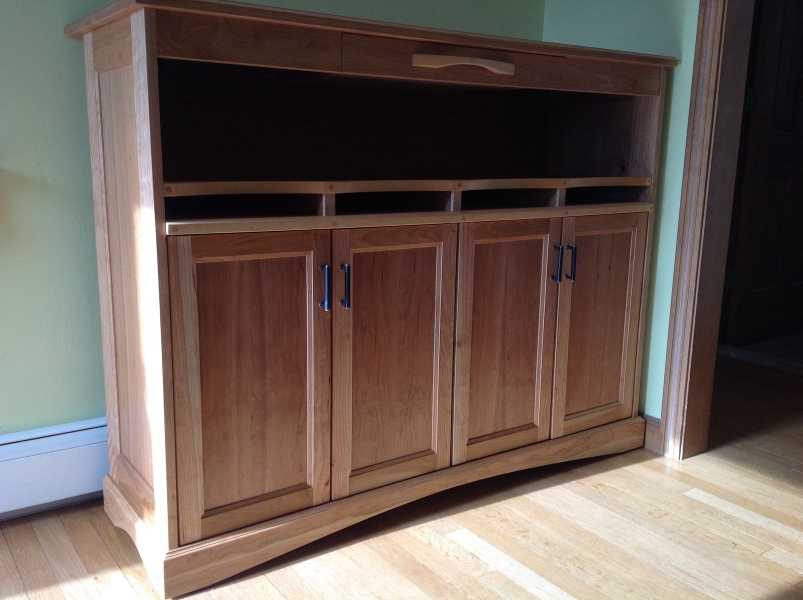 Custom Entry Hutch by Boston Woodcrafter