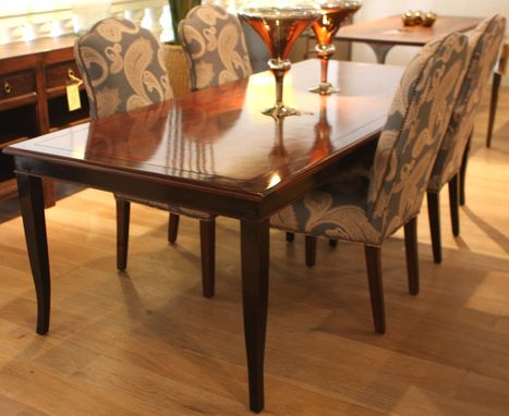 Custom Made French Leg Dining Table