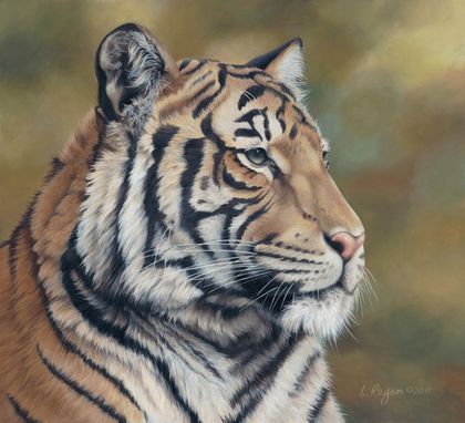 Custom Made Tiger Portrait - Original Acrylic Painting