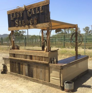 Custom Made Western Bbq Booth