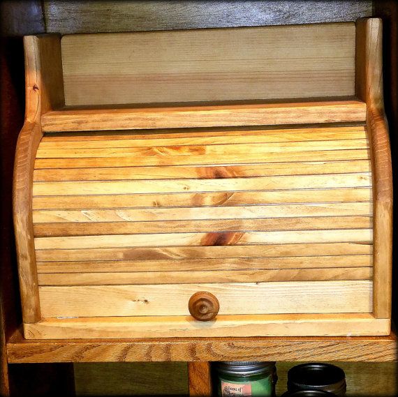 Buy Custom Old Fashioned Rolltop Bread Box, made to order from