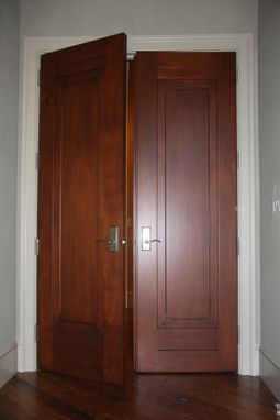 Custom Made Craftsman Mountain Home Doors