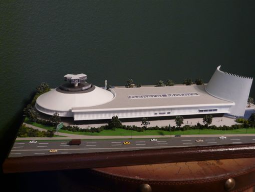 Custom Made Scale Model Of The General Motors Pavilion - New York Worlds Fair