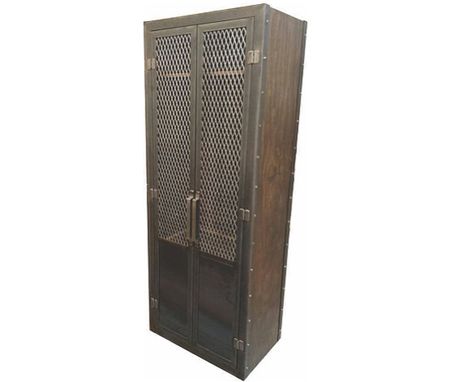 Custom Made Industrial Club Locker #053 • Industrial Style Furniture By Industrial Evolution Furniture Co.