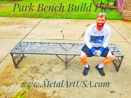 Custom Made Modern Park Benches