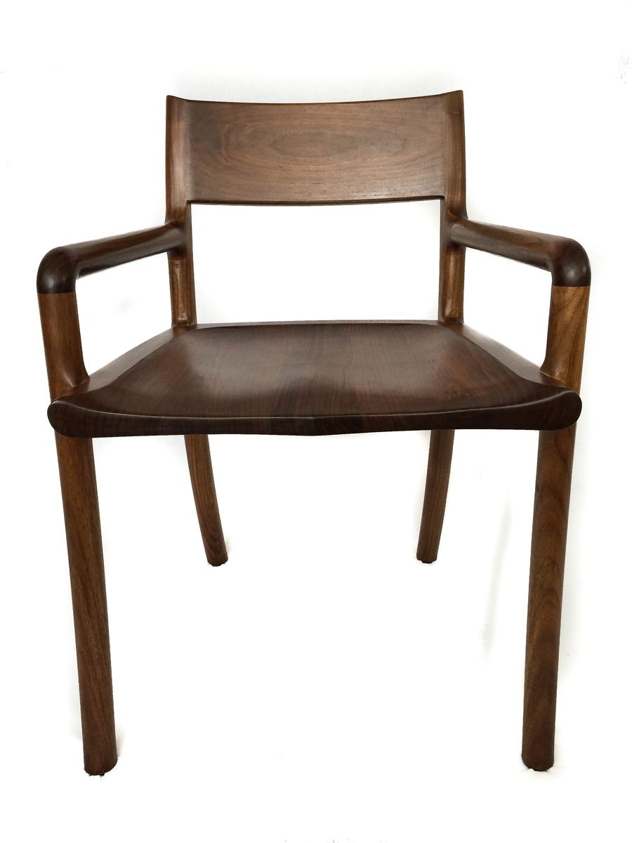 Custom Sculpted Dining Room Chair by Olsons WoodWorks