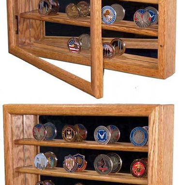 Custom Made Military Coin Collector Case