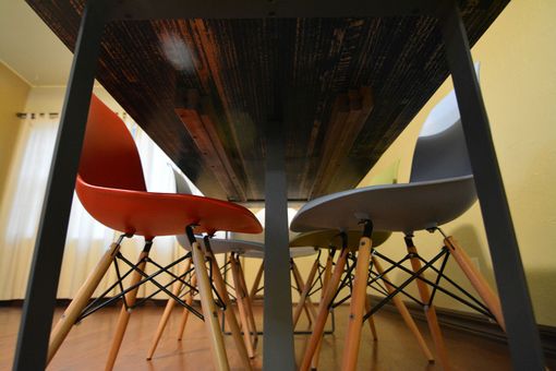 Custom Made Modern Table With Leaf