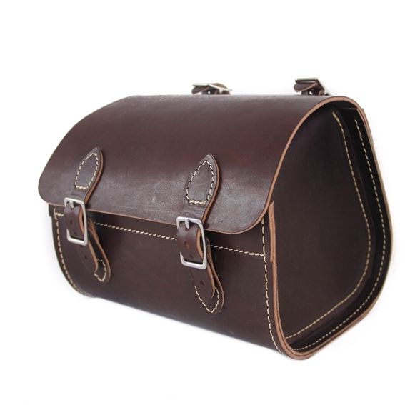 Buy a Handmade Leather Bicycle Bag, made to order from Pirate ...