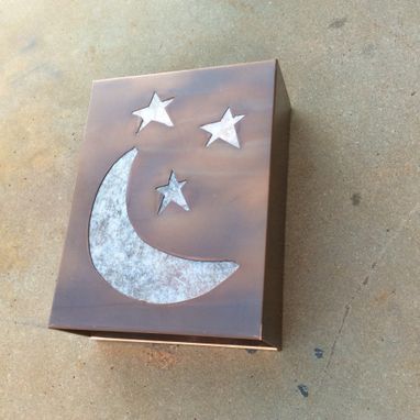 Custom Made The Moon & Stars In Copper