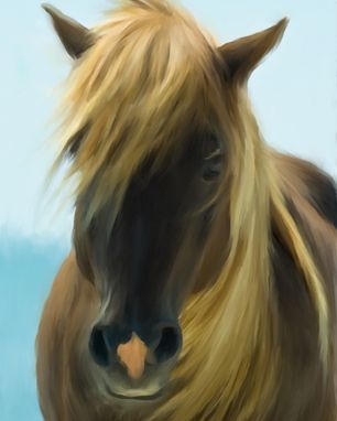 Custom Made Horse Painting - Custom Painting