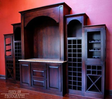 Custom Made Custom Made Wine Connoissuer's Cabinet
