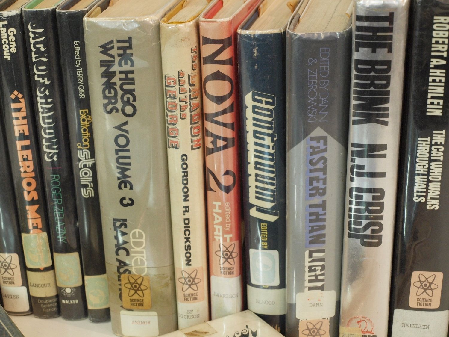 Custom Made Vintage Instant Science Fiction Library Book Collection 18 Books by West Vintage