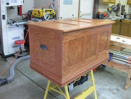 custom o'donnell shoes made Oak Chest Woodcraft Handmade CustomMade.com O'Donnell Toy by