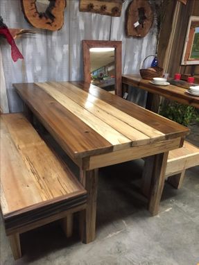 Custom Made Poplar Farm Table