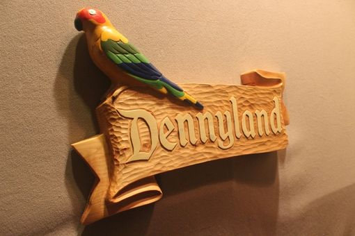 Custom Made Custom Bird Signs, Parrot Signs, Wildlife Signs, Pet Signs By Lazy River Studio