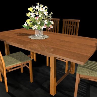 Custom Made Maher Prairie Dining Table