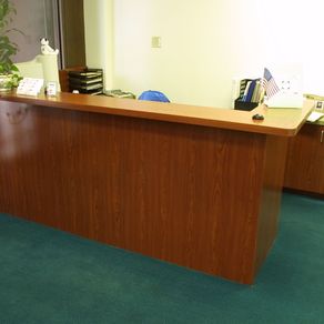 Reception Desks for Offices | Custom Reception Counters | CustomMade.com