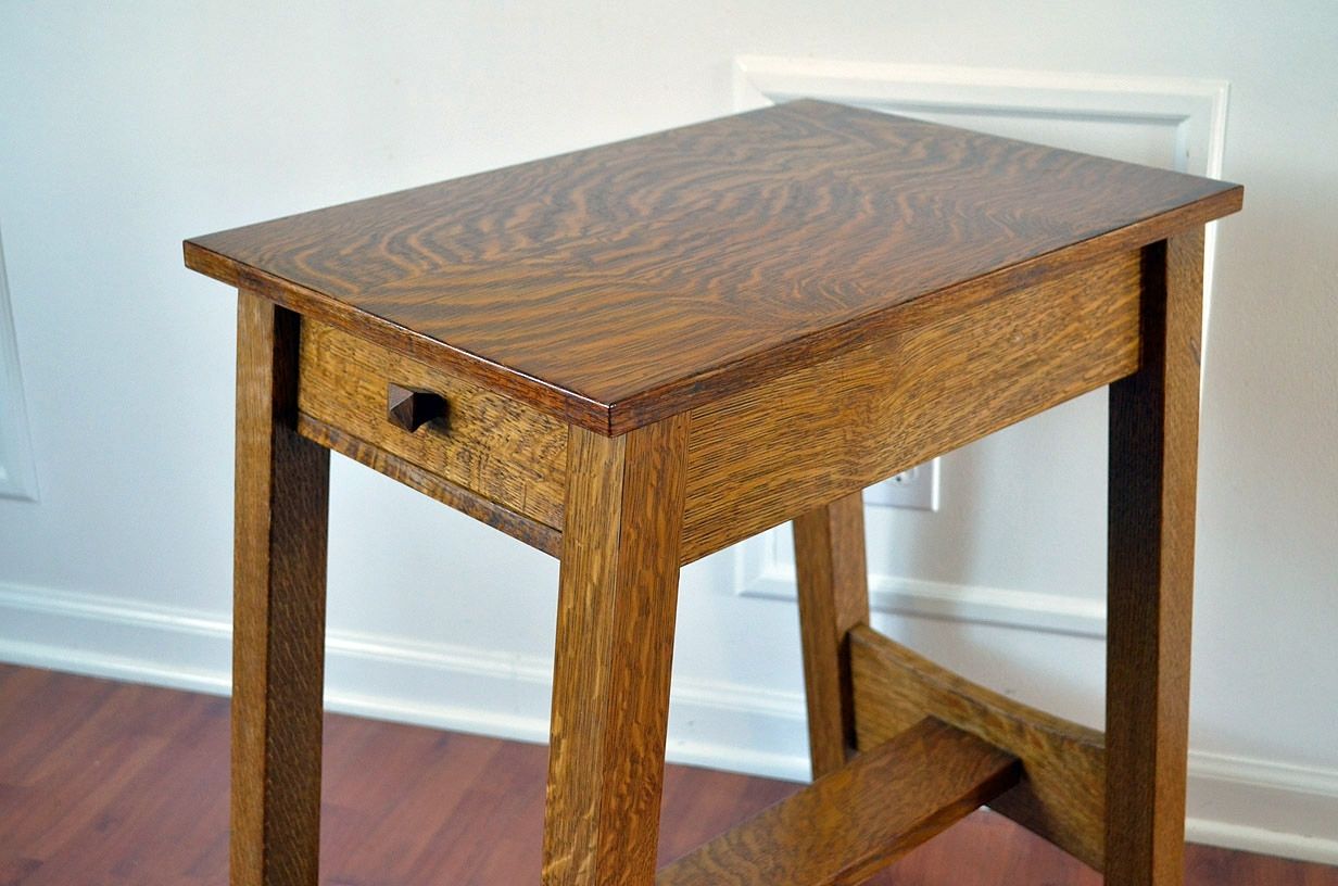 Buy Custom "Lost" Stickley Side Table, made to order from New Mission