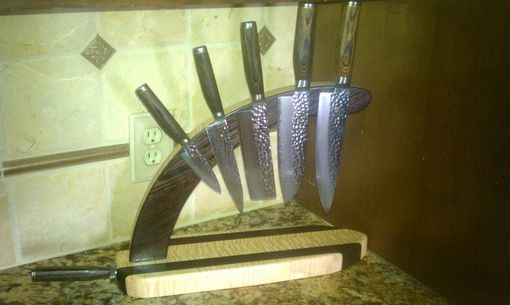 Custom Made Magnetic Knife Rack