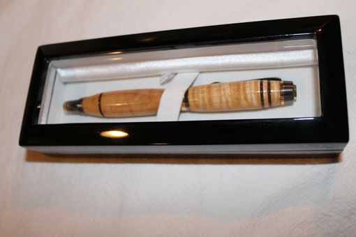 Custom Made Classic Elite Fountain Pen - Curly Maple