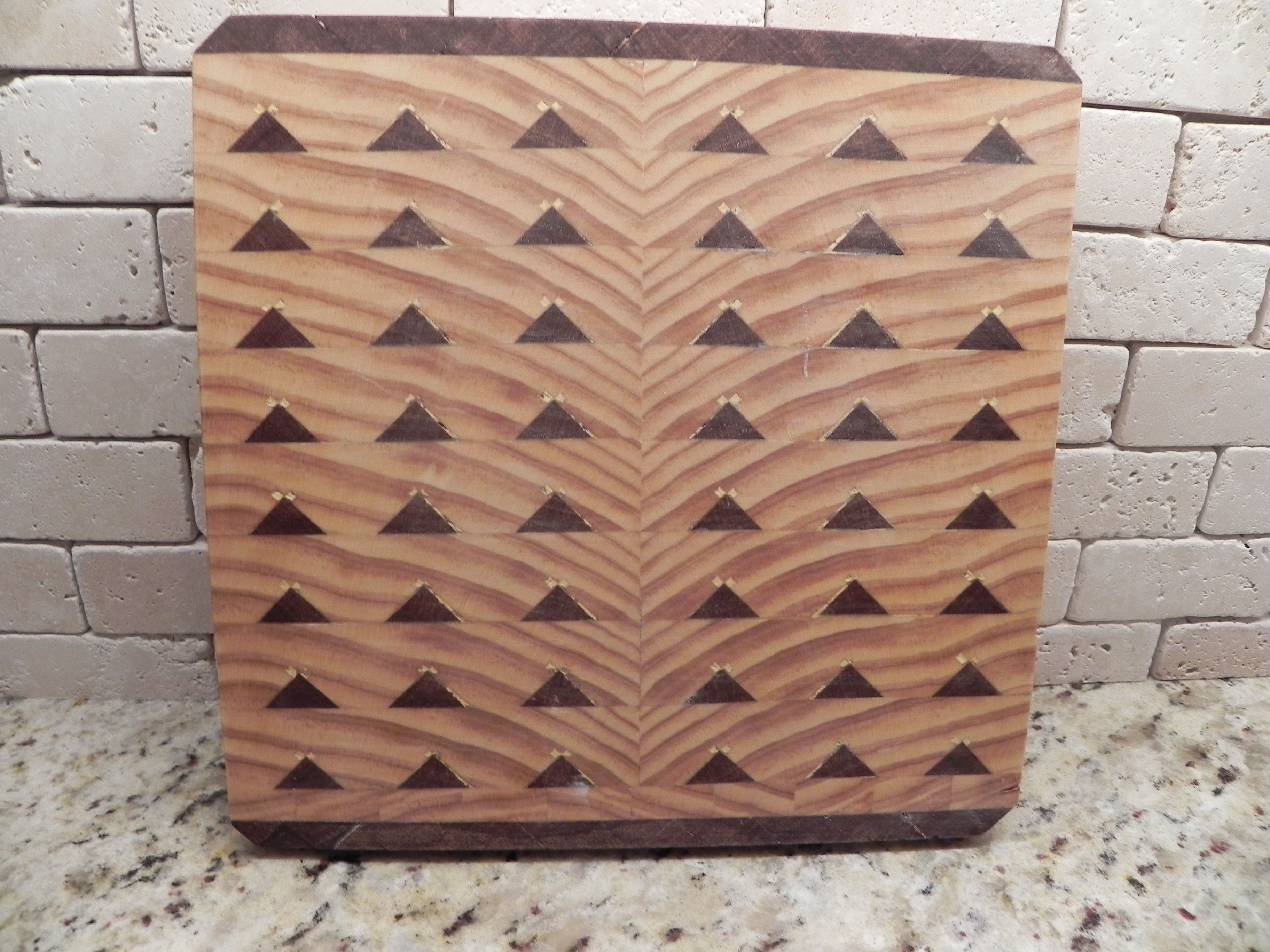 Buy Custom Made End Grain Cutting Boards, made to order from Dusty