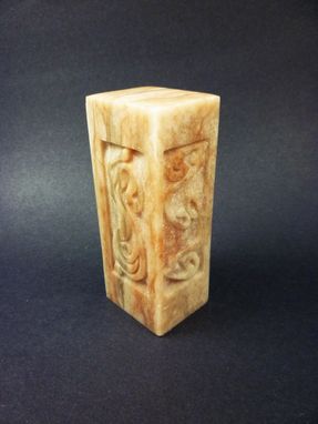 Custom Made Carved Alabaster - Couple's Dancing