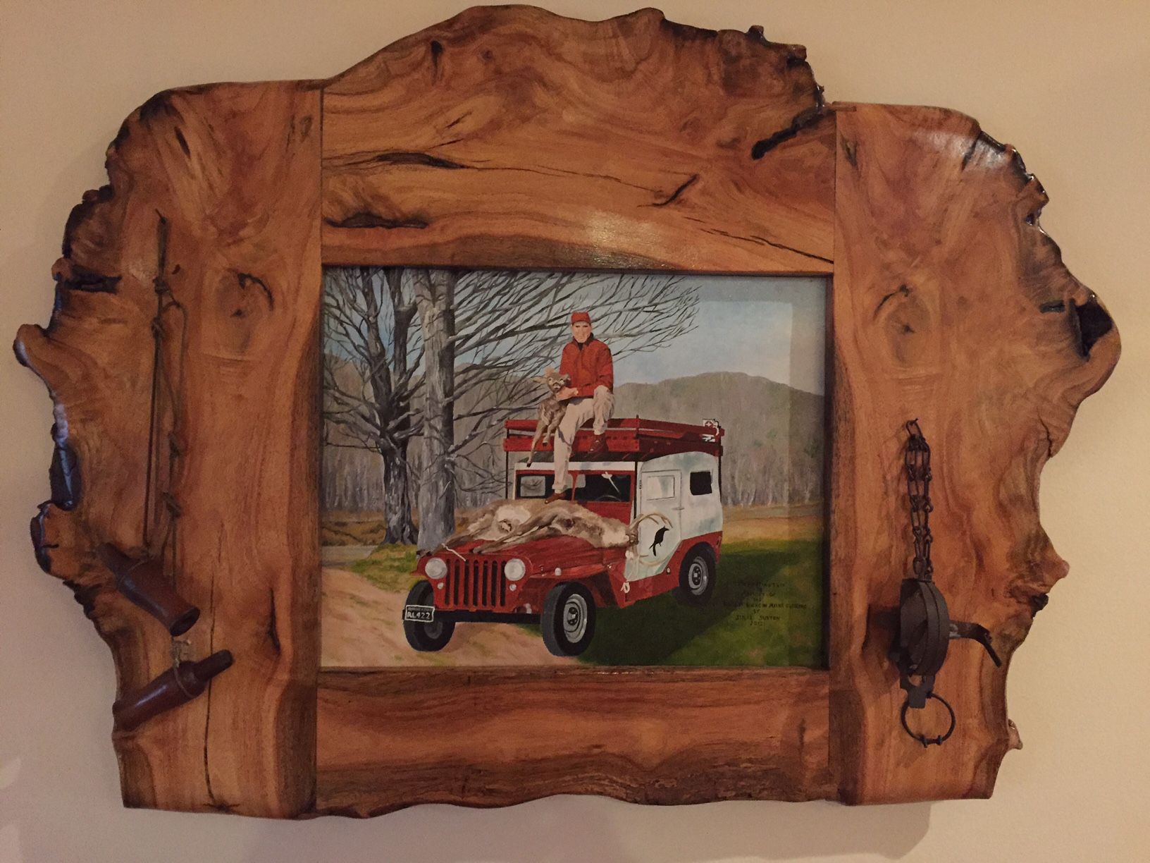Hand Made Live Edge Picture Frames From Exotic Woods.... by Bear Clan