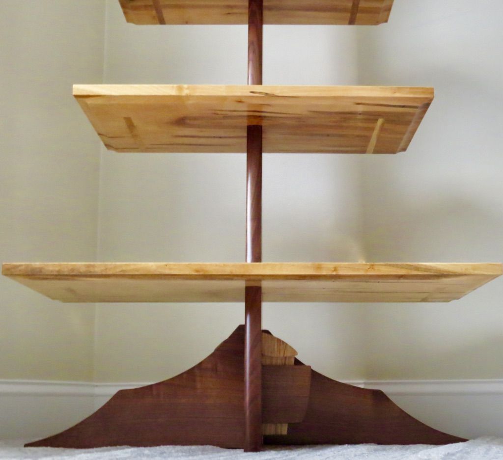 Handmade Custom Shelf Unit by GluedUp Woodworking