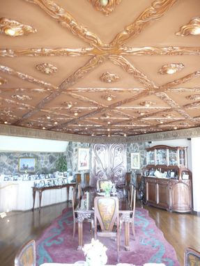 Custom Made Malibu Mahogany Art Nouveau Dining Room
