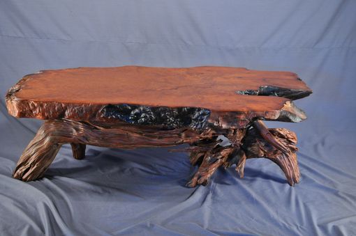 Custom Made Redwood Coffee Table