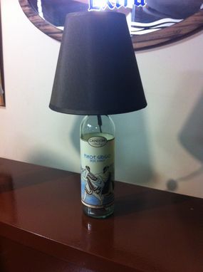 Custom Made Wine Bottle Lamp