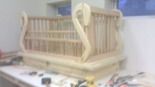 Custom Made Angels Baby Crib