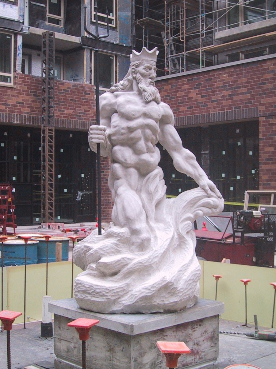 Custom Made Neptune by Stonesculpt