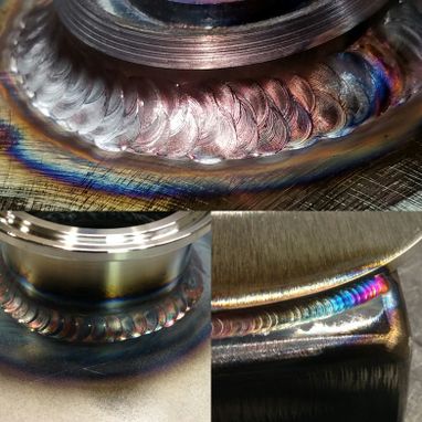 Custom Made Weld Examples On Both Stainless And Mild Steel