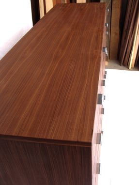 Custom Made Mecray Dresser In Walnut Midcentury Modern On Sale