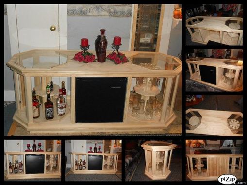 Custom Made Mini Bar Coffee Table