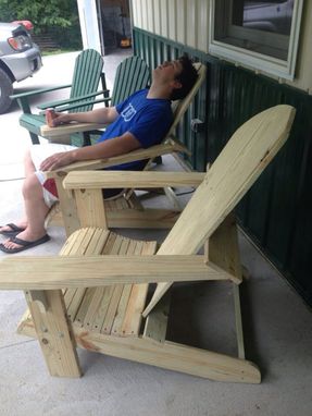 Custom Made Oversized Adirondack Chair
