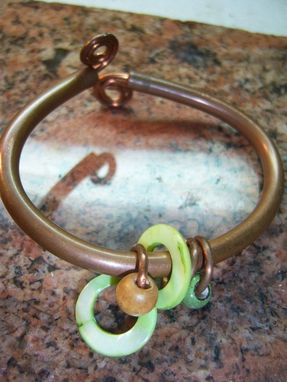 Custom Made Hand Made Copper Bracelets With Beads