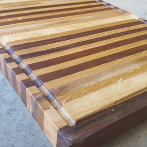 24 X 12 X 2 Edge Grain Counter-Top Type Butcher Block reversible by Ole George Cutting Boards & serving boards Hard Maple -10312 