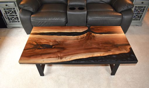 Custom Made Black Walnut Coffee Table