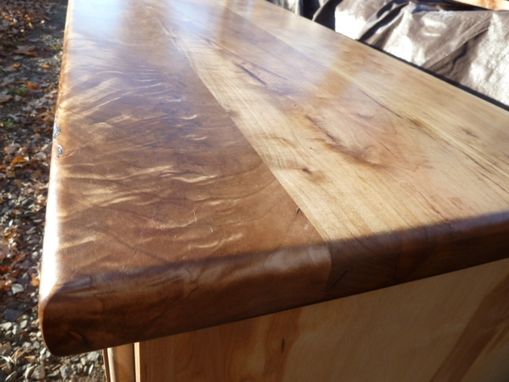 Custom Made Custom Solid Hardwood Counter Top