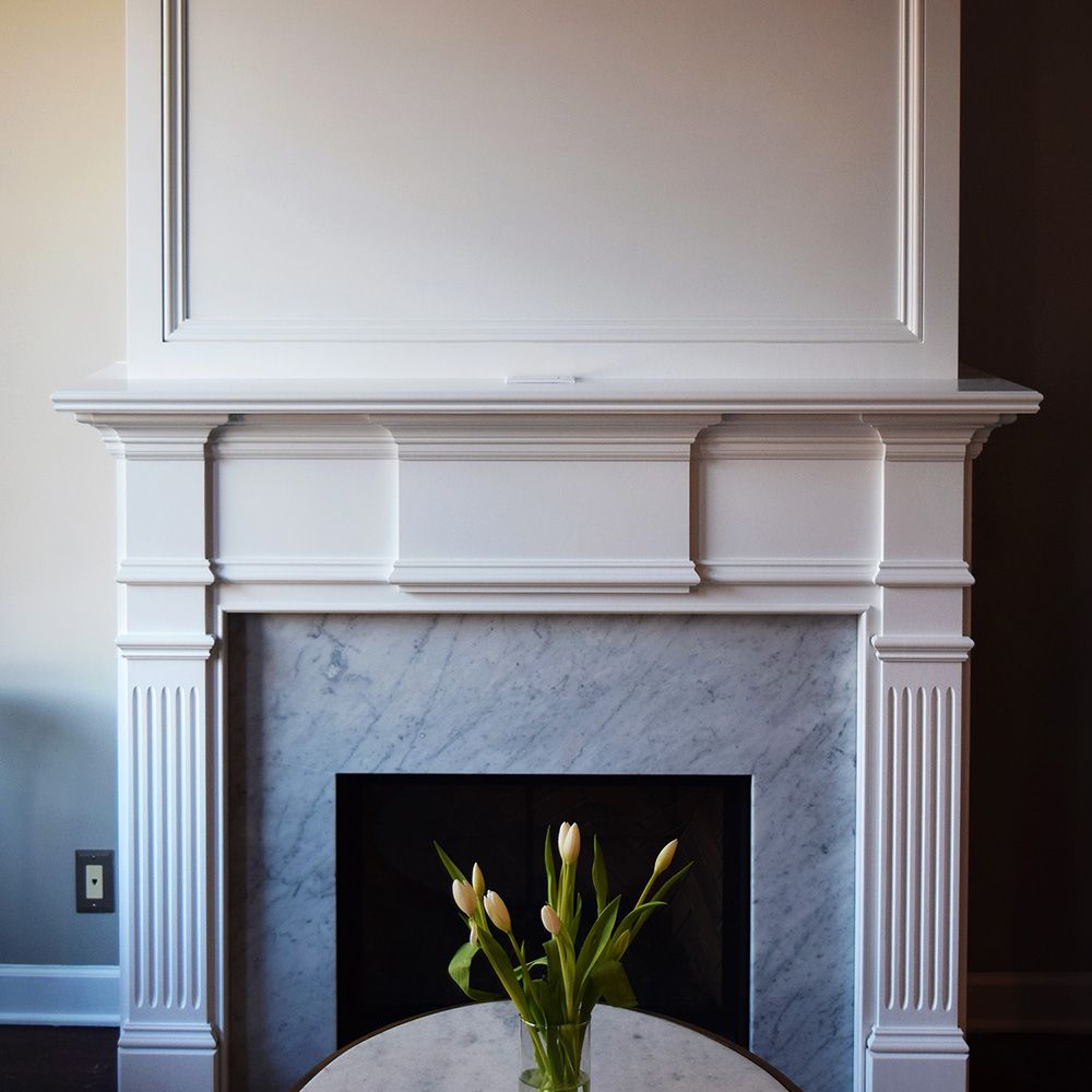 Custom Traditional Columbia Wood Mantel By Accolade Fireplace
