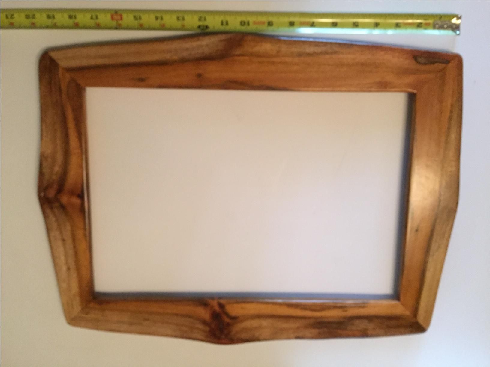 Hand Made Live Edge Picture Frames From Exotic Woods.... by Bear Clan