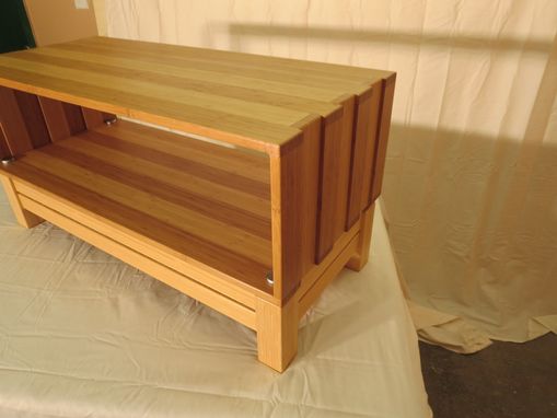 Custom Made Bamboo Coffee Table.