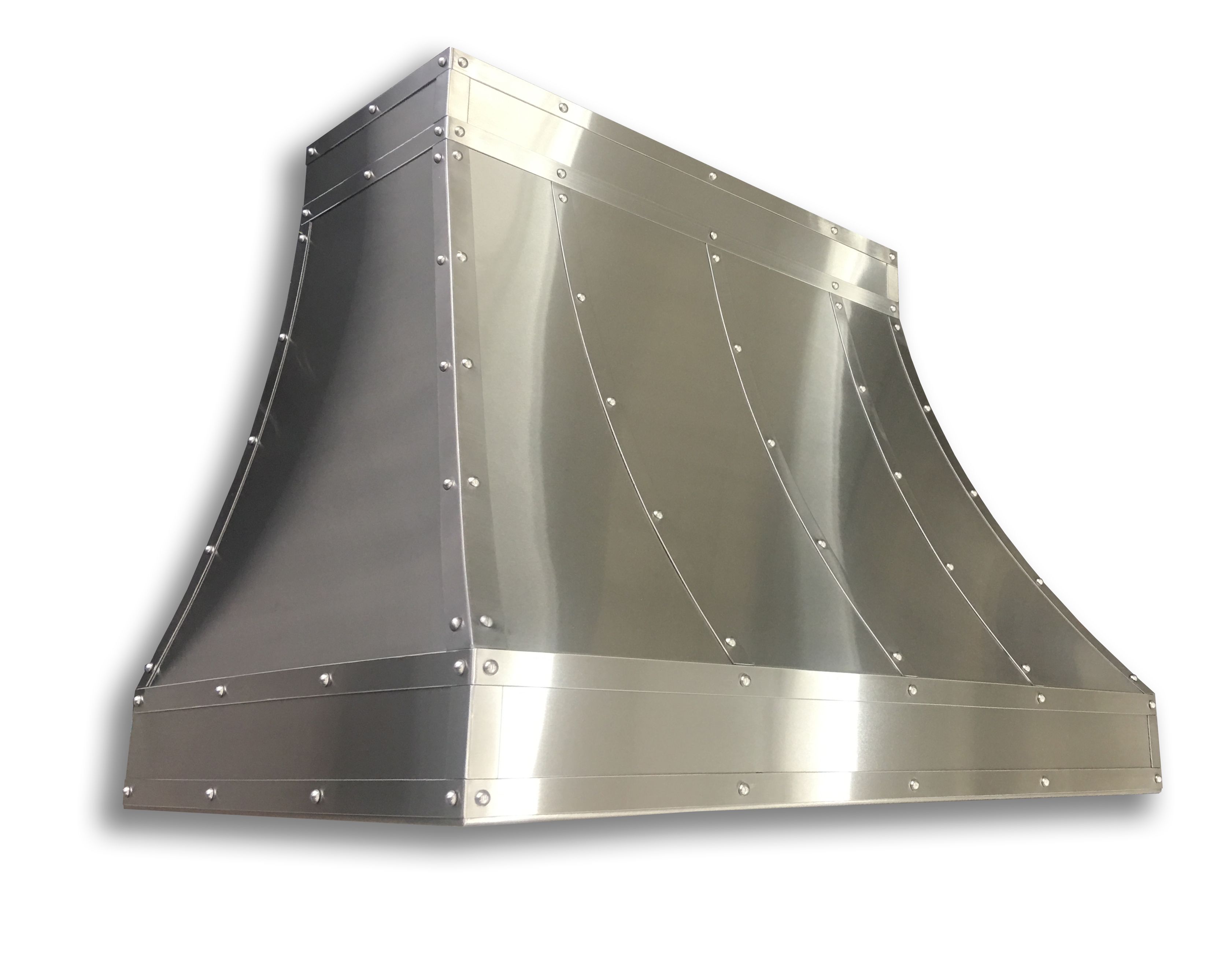 Buy Custom Made 115 Brushed On Brushed Stainless Steel Range Hood, made to order from Reception