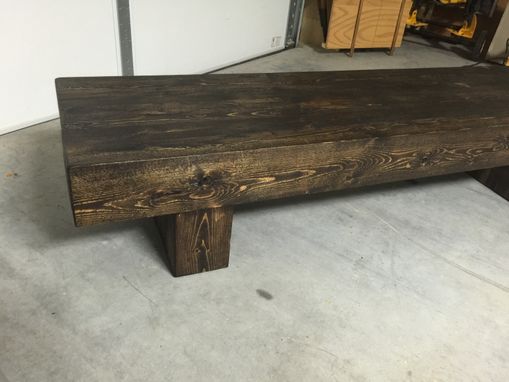 Custom Made Beam Bench