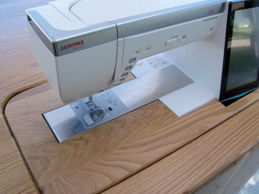 Custom Made Janome 15000 Dual Sewing Cabinet