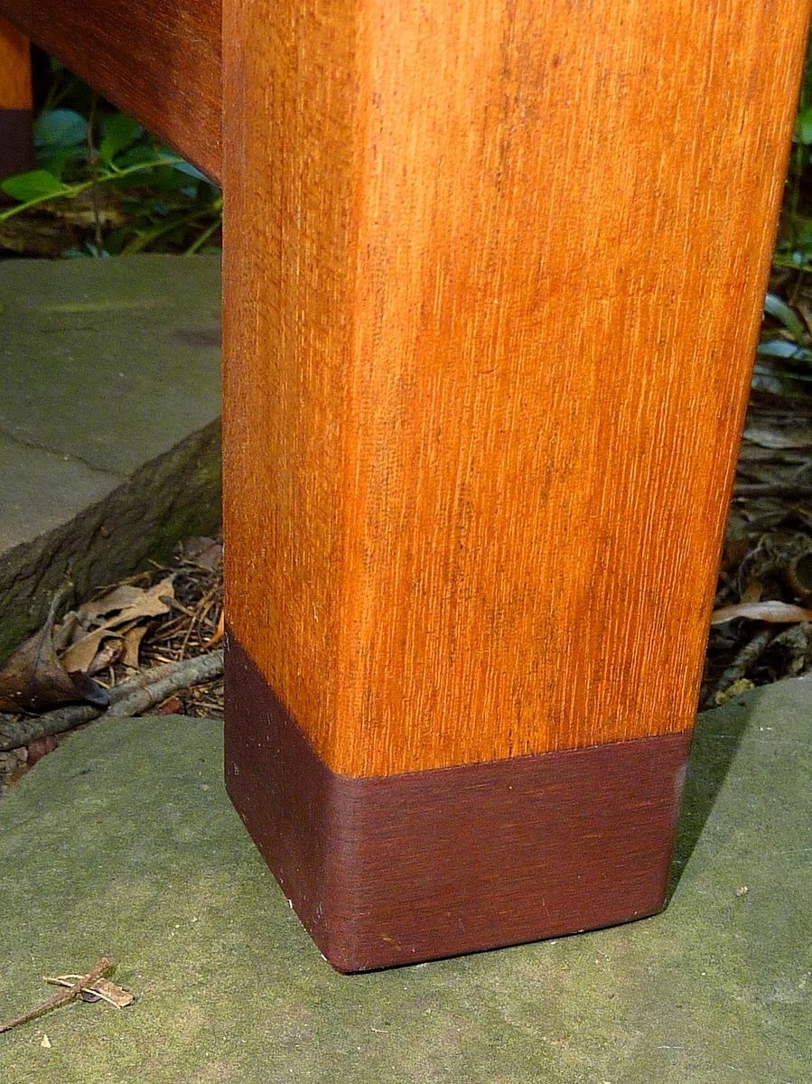 Custom Made Outdoor Mahogany Chairs by Mann Designs