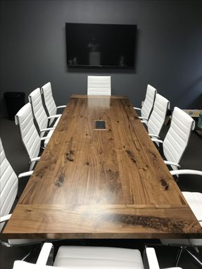 Custom Made 12 Ft Walnut Conference Table
